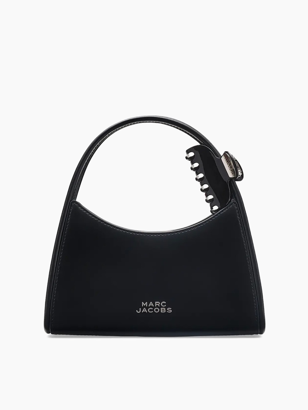 Marc Jacobs The Glam Claw Clip Leather Top Handle Bag - Small